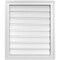 Ekena Millwork Vertical Surface Mount PVC Gable Vent: Functional, w/ 2"W x 1-1/2"P Brickmould Frame, 22"W x 26"H GVPVE22X2602SF - alternate 1